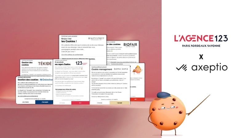 Use Case Agence123 x Axeptio