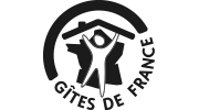 Black Gîtes de France logo